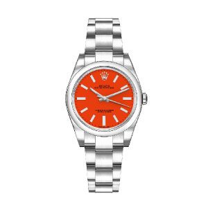 Rolex Oyster Perpetual 31 Coral Red Dial 277200-0008